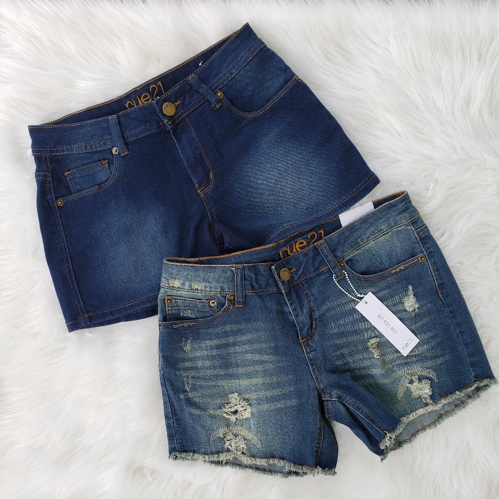 Rue21 denim shirts